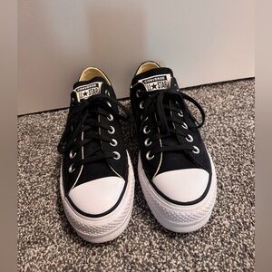 Converse All Star Black Canvas Shoes